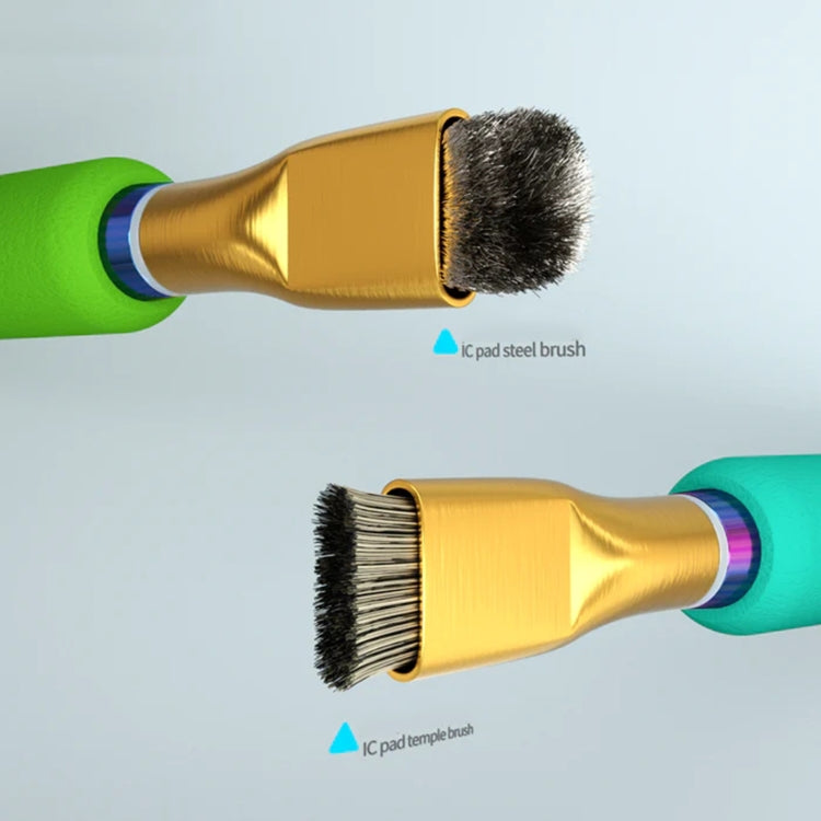Mijing Phantom IC Pad Cleaning Steel Brush with Colorful Handle by MIJING