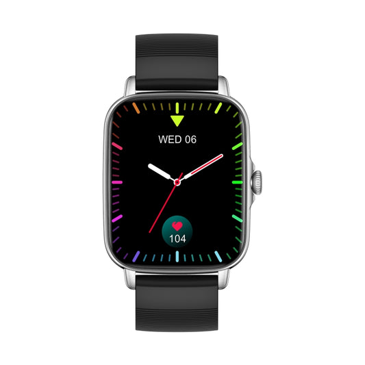 KT59 Pro 1.83 inch IPS Screen Smart Watch Supports Bluetooth Call/Blood Oxygen Monitoring(Silver) by buy2fix