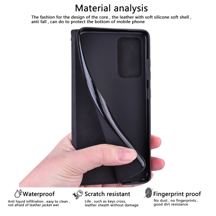 For Xiaomi Redmi 10A 4G Frosted Business Magnetic Horizontal Flip PU Phone Case(Black) by buy2fix