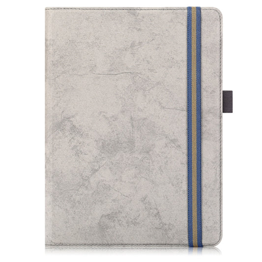 For 9-11 inch Marble Cloth Texture Horizontal Flip Universal Tablet PC Leather Case with Pen Slot & Holder(Grey) by buy2fix