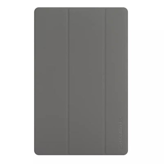 For Teclast T40 Pro 3-Fold Holder Folio Leather Tablet Smart Case(Grey) by TECLAST