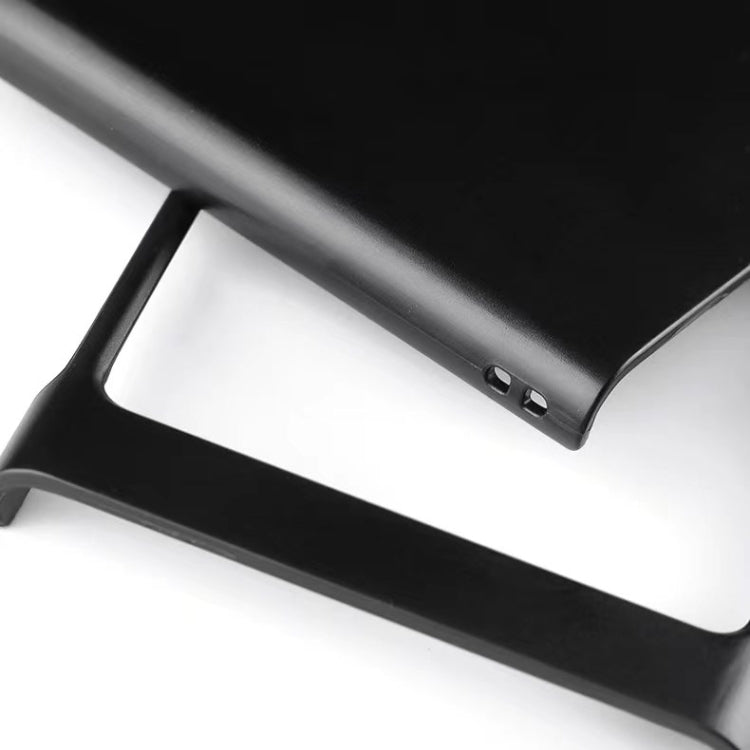 For Motorola Razr 40 Ultra PC Frosted Shockproof Protective Phone Case(Black) by buy2fix