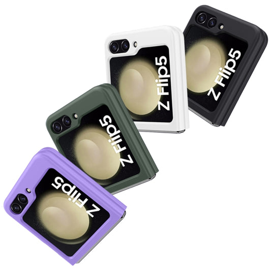 For Samsung Galaxy Z Flip5 Skin Feel Frosted PC Shockproof Phone Case(White) by buy2fix