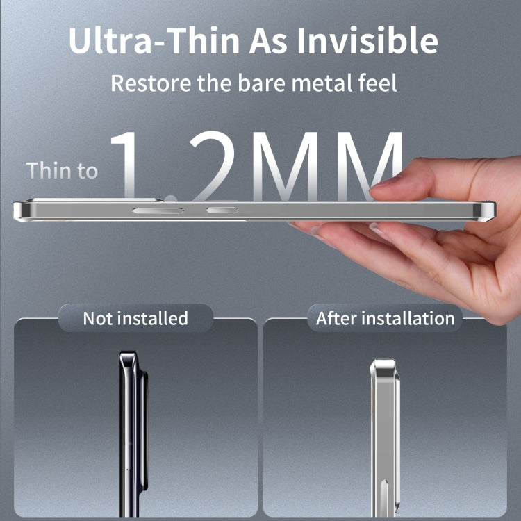 For Sony Xperia 1 V Frosted Metal MagSafe Magnetic Phone Case(Silver) by buy2fix