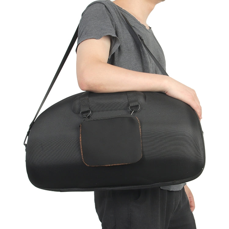 For JBL BoomBox 3 Portable EVA Storage Box Case with Charger Bag(Black+Grey) by buy2fix