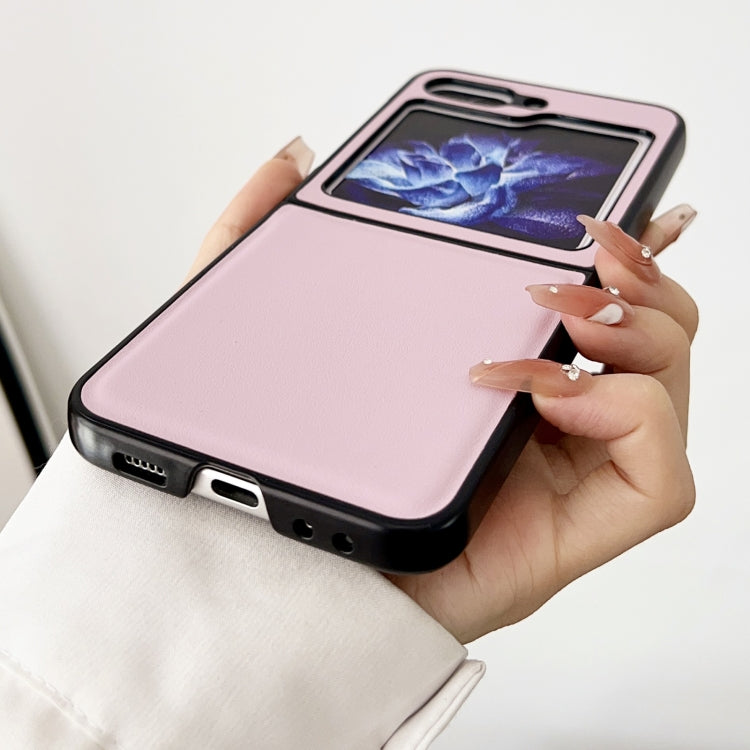 For Samsung Galaxy Z Flip5 Morandi PC Shockproof Phone Case(Red) by buy2fix