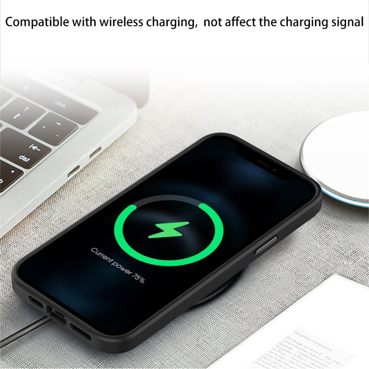 For iPhone 15 Plus Frosted Back Shockproof Phone Case(Grey) by buy2fix