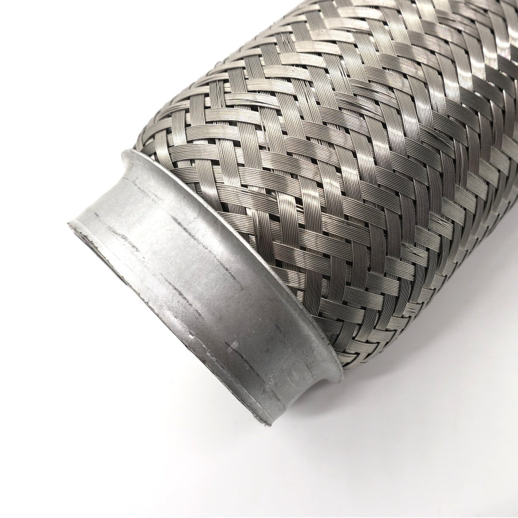 XH-6172 Car Muffler Exhaust Pipe Silencer Nozzle Stainless Steel Exhaust, Size:57mm(Silver) by buy2fix