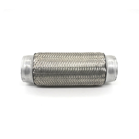 XH-6172 Car Muffler Exhaust Pipe Silencer Nozzle Stainless Steel Exhaust, Size:76mm(Silver) by buy2fix