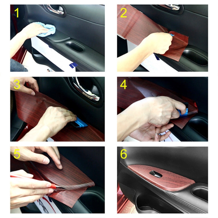 PVC Vinyl Wrap Sticker Decal Film, Size:50cm x 200cm(Glossy Wood Grain H) by buy2fix