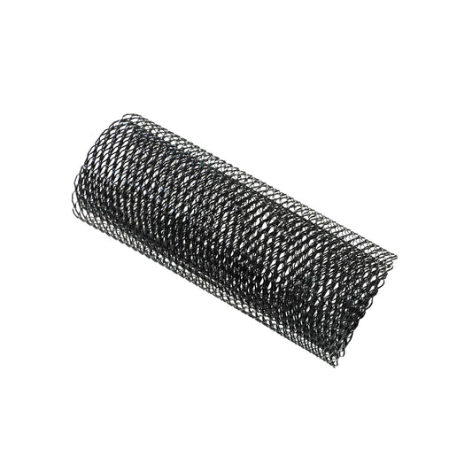 XH-6013 100x33cm Universal Car Grill Mesh Aluminum Alloy Grille Insert Bumper, Type:Small Hole(Black) by buy2fix