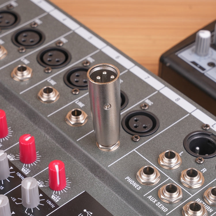 2206-1 6.35mm 1/4 TRS Male to XLR 3pin Male Adapter by buy2fix