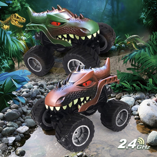JJR/C Q148 2.4G Remote Control Dinosaur Climbing Car(Brown) by JJR/C