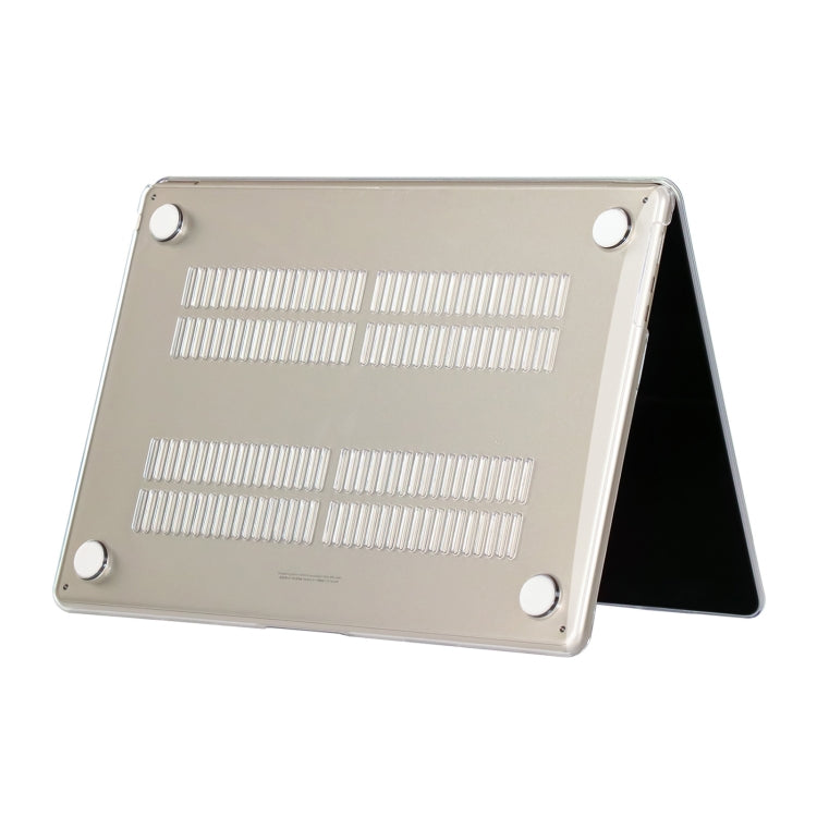 For MacBook Air 15.3 2025 / 2024 / 2023 Laptop Frosted Hard Plastic Protection Case(Transparent) by buy2fix