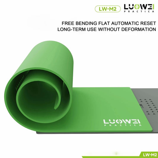 Luowei LW-M2 Multi-function Microscope Repair Silicone Pad Tin Planting Platform(Green) by LUOWEI