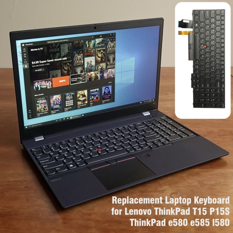 For Lenovo ThinkPad T15 / P15S US Version Keyboard by buy2fix