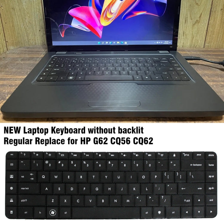 For HP G62 / CQ56 / CQ62 Ordinary Version without Backlight Keyboard by buy2fix