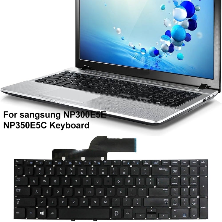 For Samsung NP300E5E / NP350E5C US Version Laptop Keyboard by buy2fix