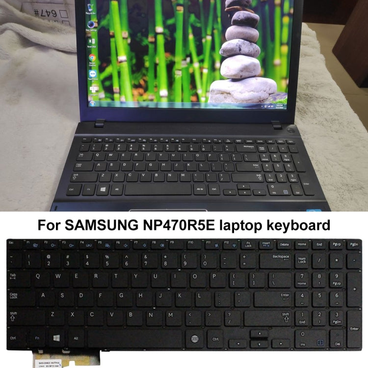 For Samsung NP470R5E / NP370R5E Laptop Keyboard by buy2fix
