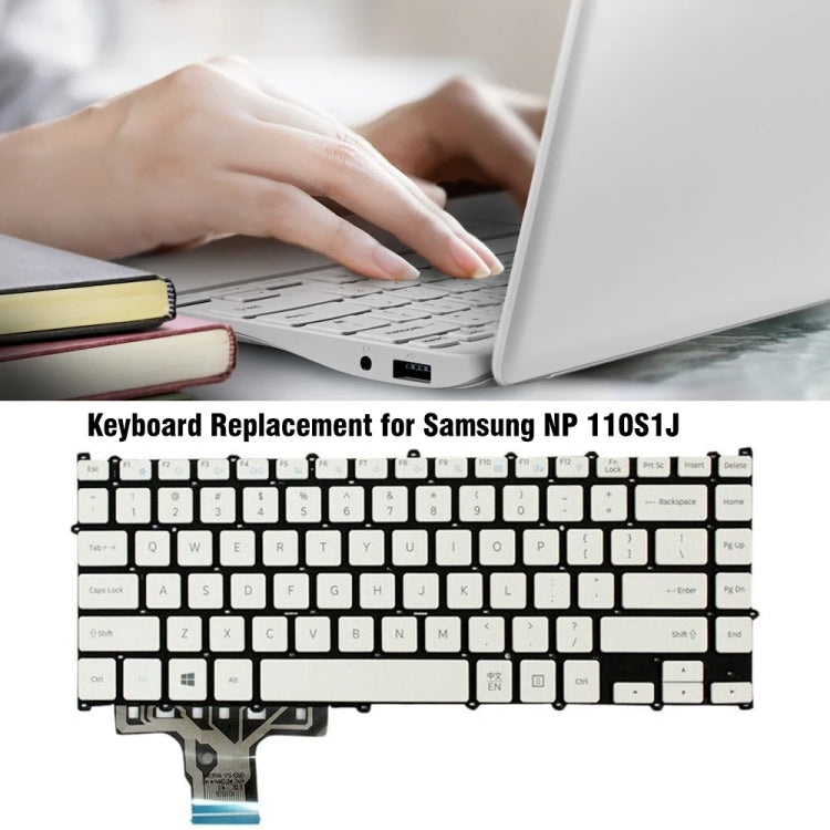 For Samsung NP 110S1J English Enter Key Laptop Keyboard by buy2fix