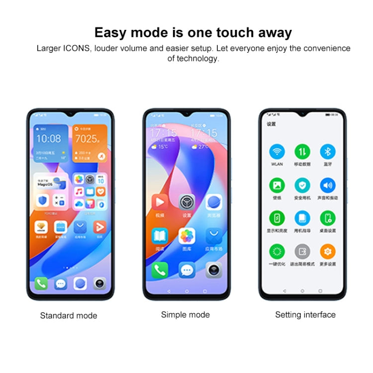 Honor Play 40C 5G, 6GB+128GB, 6.56 inch MagicOS 7.1 Snapdragon 480 Plus Octa Core up to 2.2GHz, Network: 5G, Not Support Google Play(Ink Jade Green) by HONOR