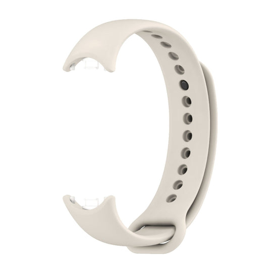 For Xiaomi Smart Band 10 / 9 / 8 Mijobs Solid Color Silicone Watch Band(Grey) by buy2fix