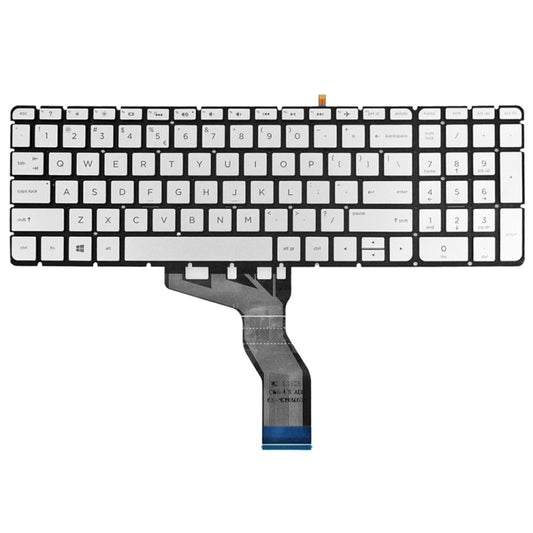For HP 15-AB / 15-AK US Version Laptop Backlight Keyboard(Silver) by buy2fix