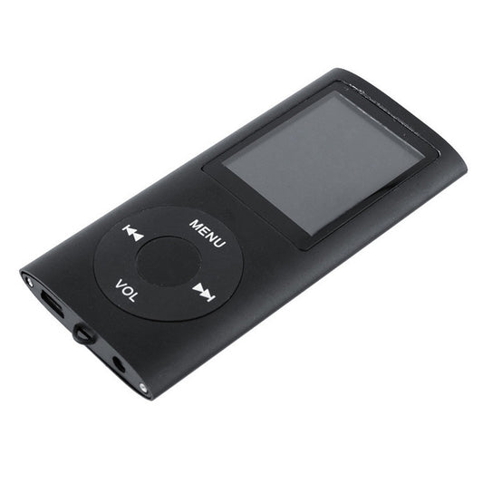 1.8 inch TFT Screen Metal MP4 Player With 16G TF Card+Earphone+Cable(Black) by buy2fix