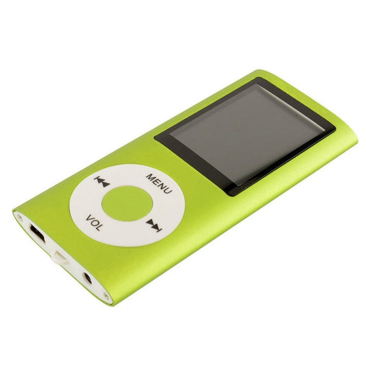 1.8 inch TFT Screen Metal MP4 Player With Earphone+Cable(Green) by buy2fix