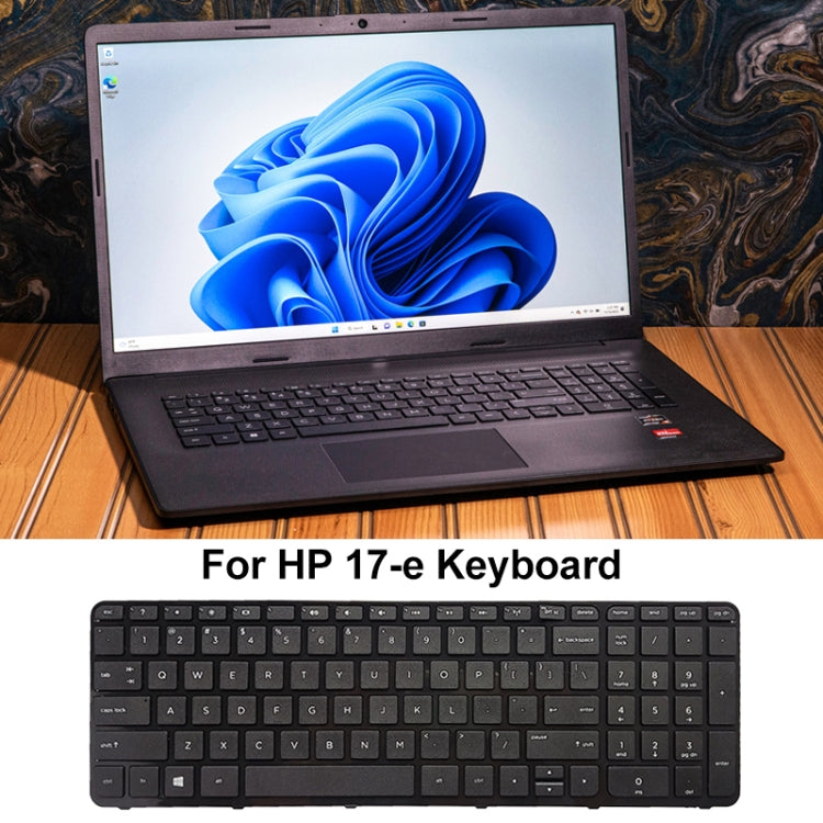 For HP 17-e Laptop Keyboard with Frame by buy2fix