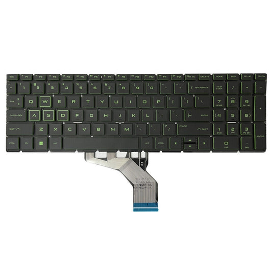 For HP Pavilion Gaming 15-DK US Version Laptop Backlight Keyboard(Green) by buy2fix