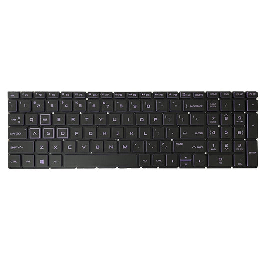 For HP Pavilion Gaming 15-DK US Version Laptop Backlight Keyboard(Purple) by buy2fix