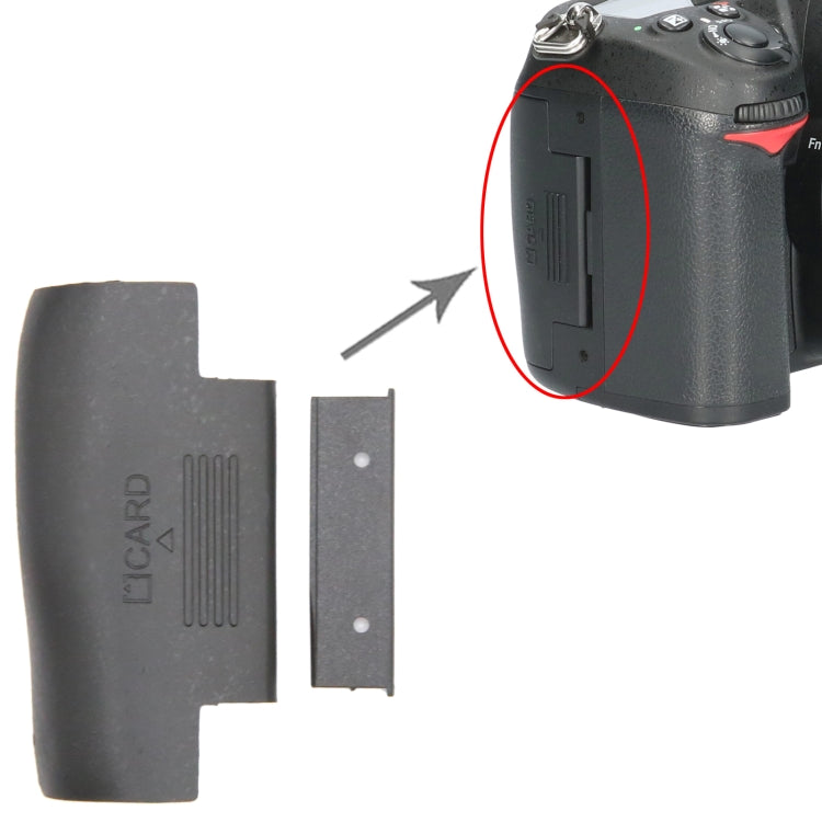 For Nikon D7000 SD Card Slot Compartment Cover by buy2fix