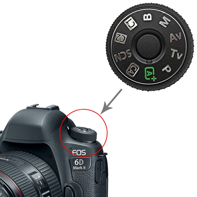 For Canon EOS 6D Mark II Original Mode Dial by buy2fix