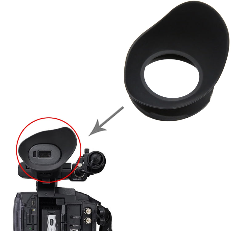 For Panasonic AG-AC130AMC Camera Viewfinder / Eyepiece Eyecup by buy2fix