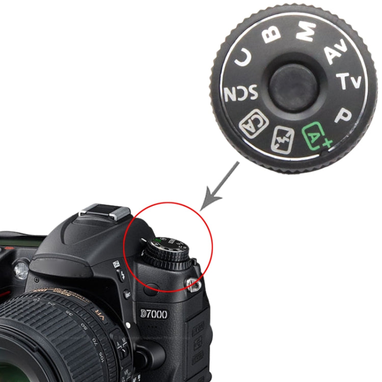 For Nikon D7000 Mode Dial by buy2fix