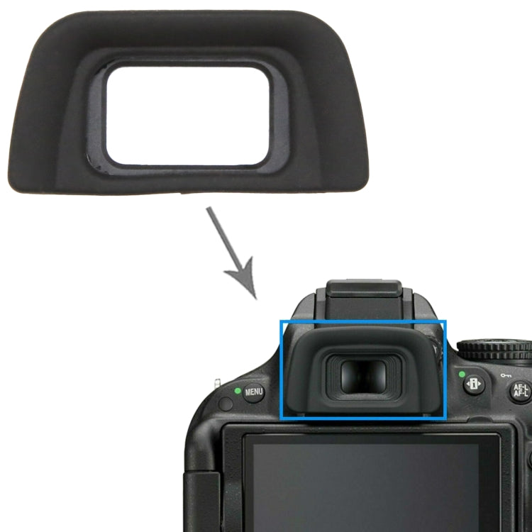 For Nikon D5100 Camera Viewfinder / Eyepiece Eyecup by buy2fix