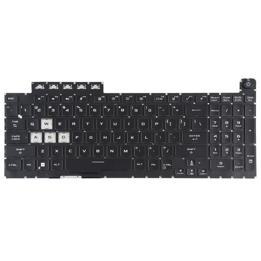 For Asus TUF Gaming F15 FX506 FA506 US Version Backlight Laptop Keyboard(Black) by buy2fix