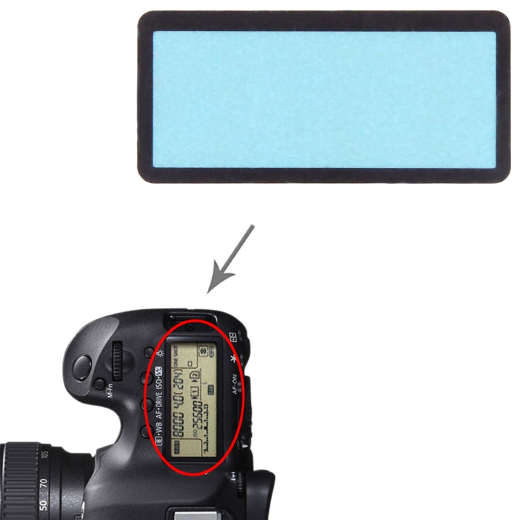 For Canon EOS 750D Top Cover Shoulder LCD Outer Lens by buy2fix