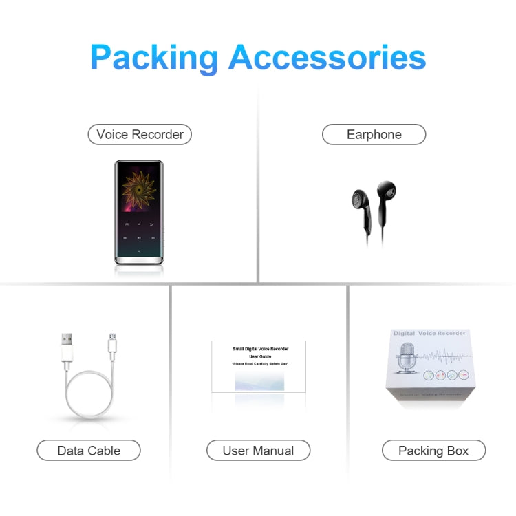 JNN M13 1.8 Inch LCD Screen Touch HiFi MP3 Player, Memory:16GB(With Bluetooth) by JNN