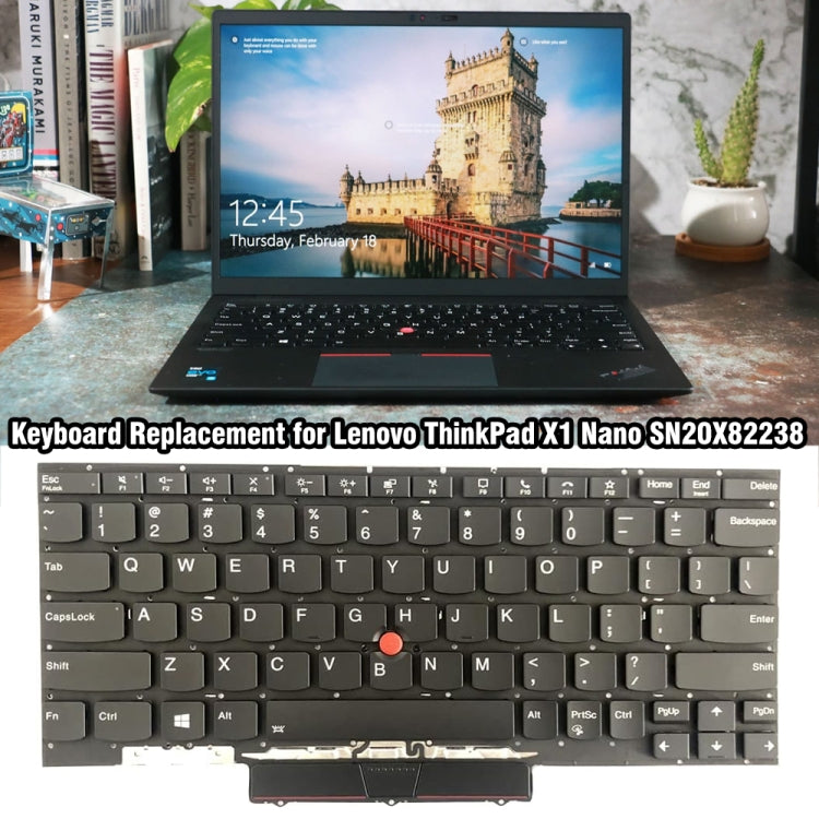 For Lenovo ThinkPad X1 Nano US Version Backlight Laptop Keyboard by buy2fix
