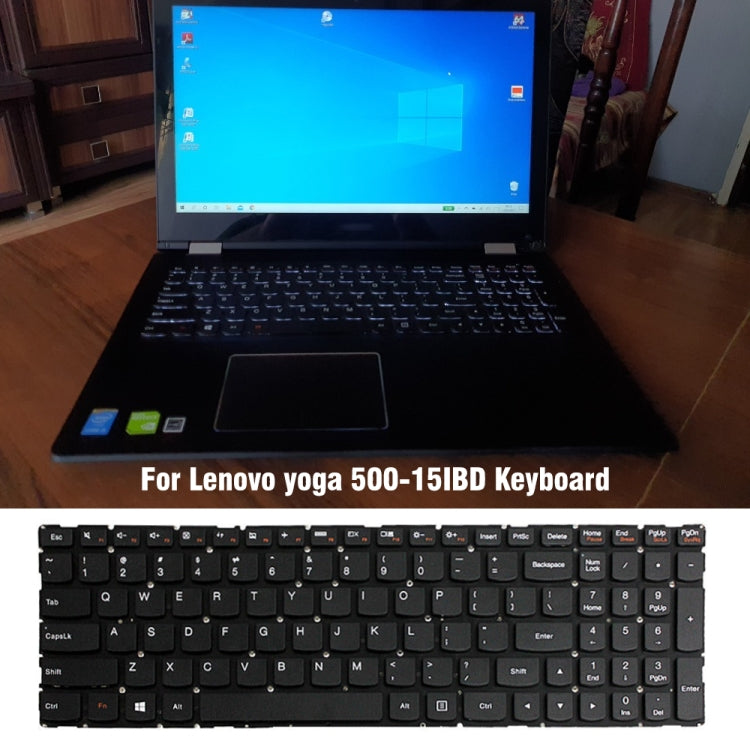 For Lenovo Yoga 500-15IBD US Version Laptop Keyboard by buy2fix