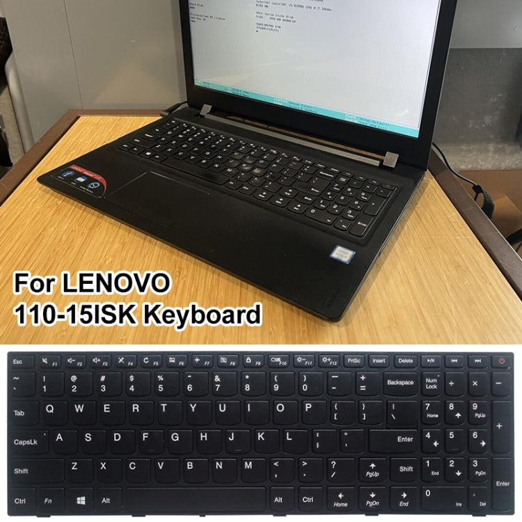 For Lenovo 110-15ISK US Version Laptop Keyboard by buy2fix