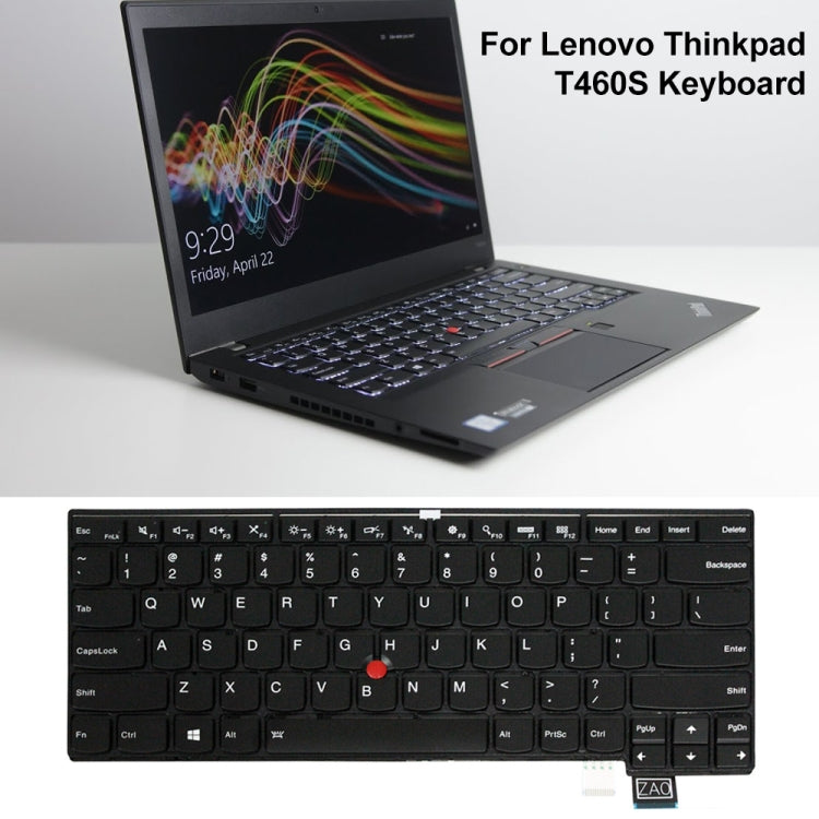 For Lenovo ThinkPad T460S US Version Laptop Keyboard by buy2fix
