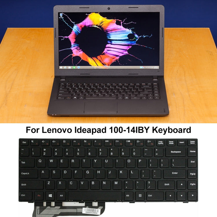 For Lenovo IdeaPad 100-14IBY US Version Laptop Keyboard by buy2fix