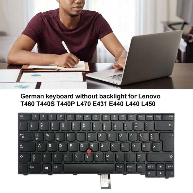 For Lenovo Thinkpad T460 T440S T440P L470 German Version Laptop Keyboard by buy2fix