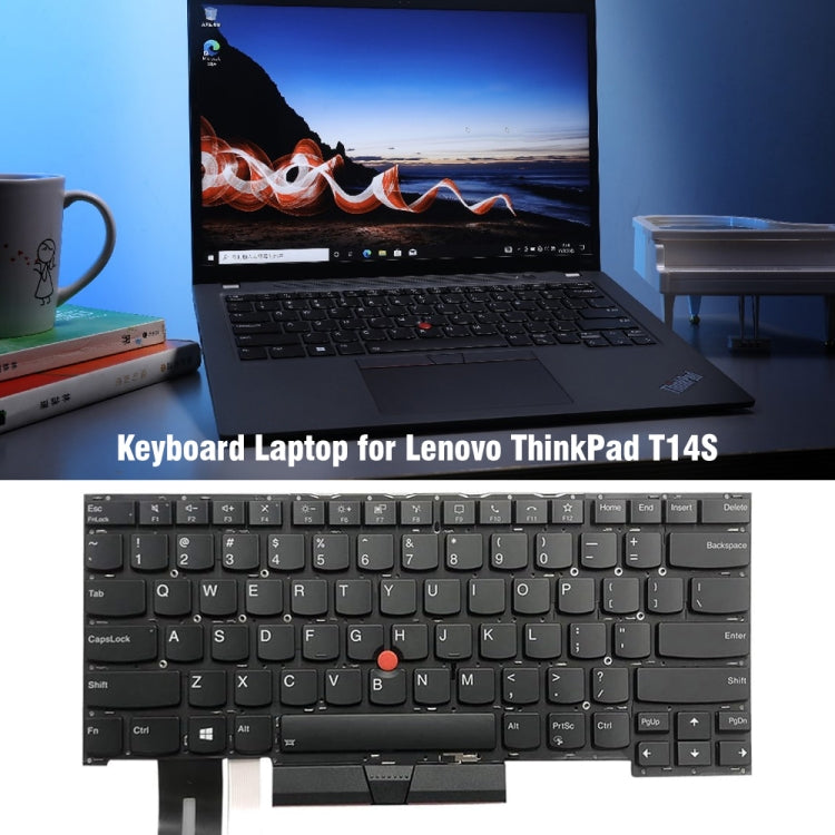 For Lenovo ThinkPad T490S T14S 20T0 20T1 US Version Laptop Keyboard by buy2fix
