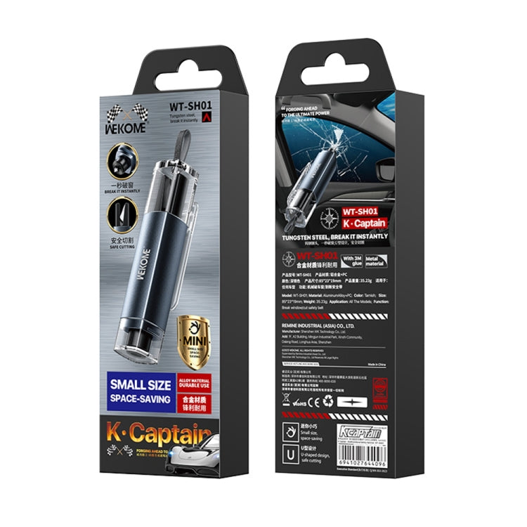 WK WT-SHO1 Vehicle Multifunctional Safety Hammer(Tarnish) by WK