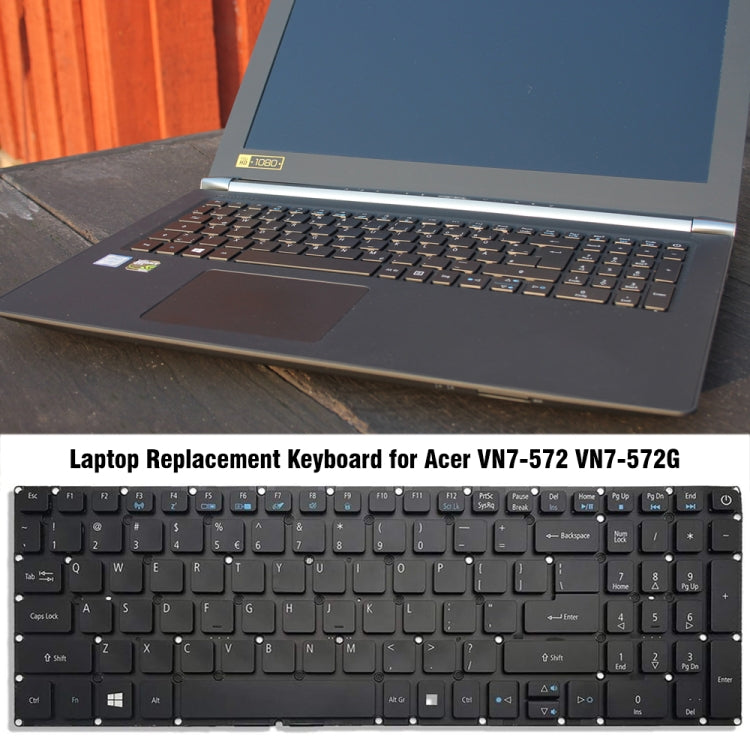 For Acer VN7-572 / VN7-572G Laptop Keyboard by buy2fix