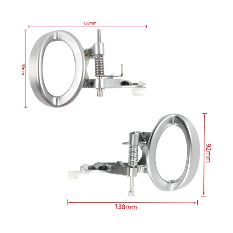 A7861 1 Pair For Dodge Nitro 2007-2011 Car Door Inside Handle 68004828AA+68004829AA by buy2fix